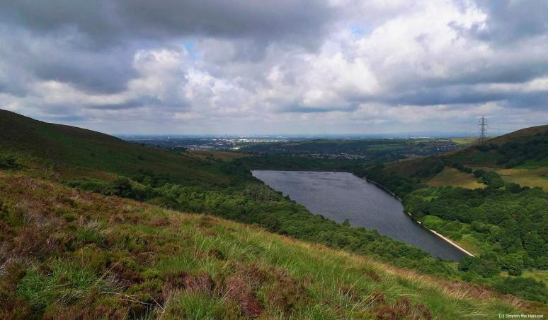 Walkerwood reservoir in Millbrook, Stalybridge
